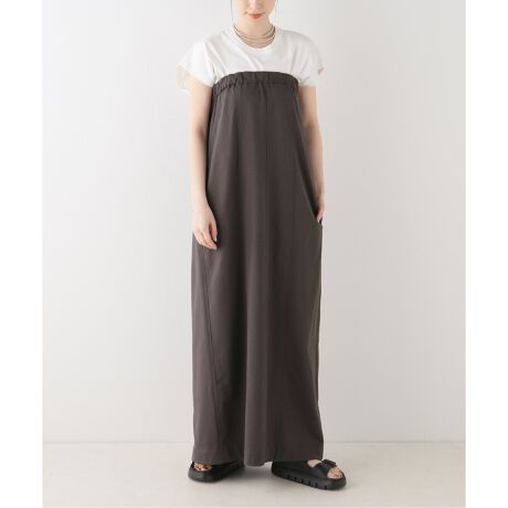 LACHEMENT/ラシュモン】COTTON FLEECE ベアトップワンピース | イエナ 