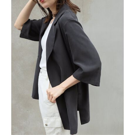 LIEN シルククロップドスリーブジャケット | イエナ(IENA) | マルイ  