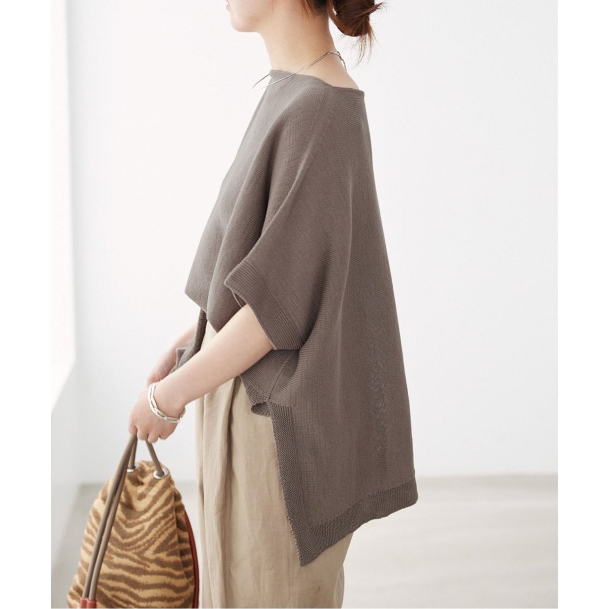 追加2》コットンギマポンチョプルオーバー | イエナ(IENA) | マルイ