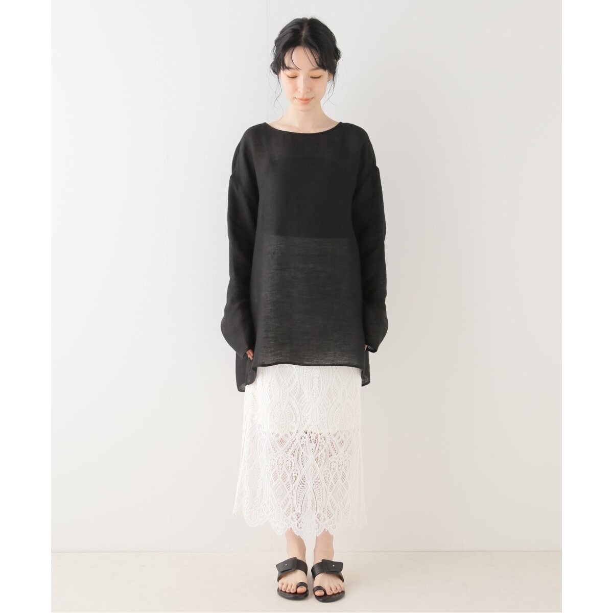 IENA - Linen Gauze Tブラウス　イエナ Linen Gauze Tブラウス | イエナ(IENA) | マルイウェブチャネル