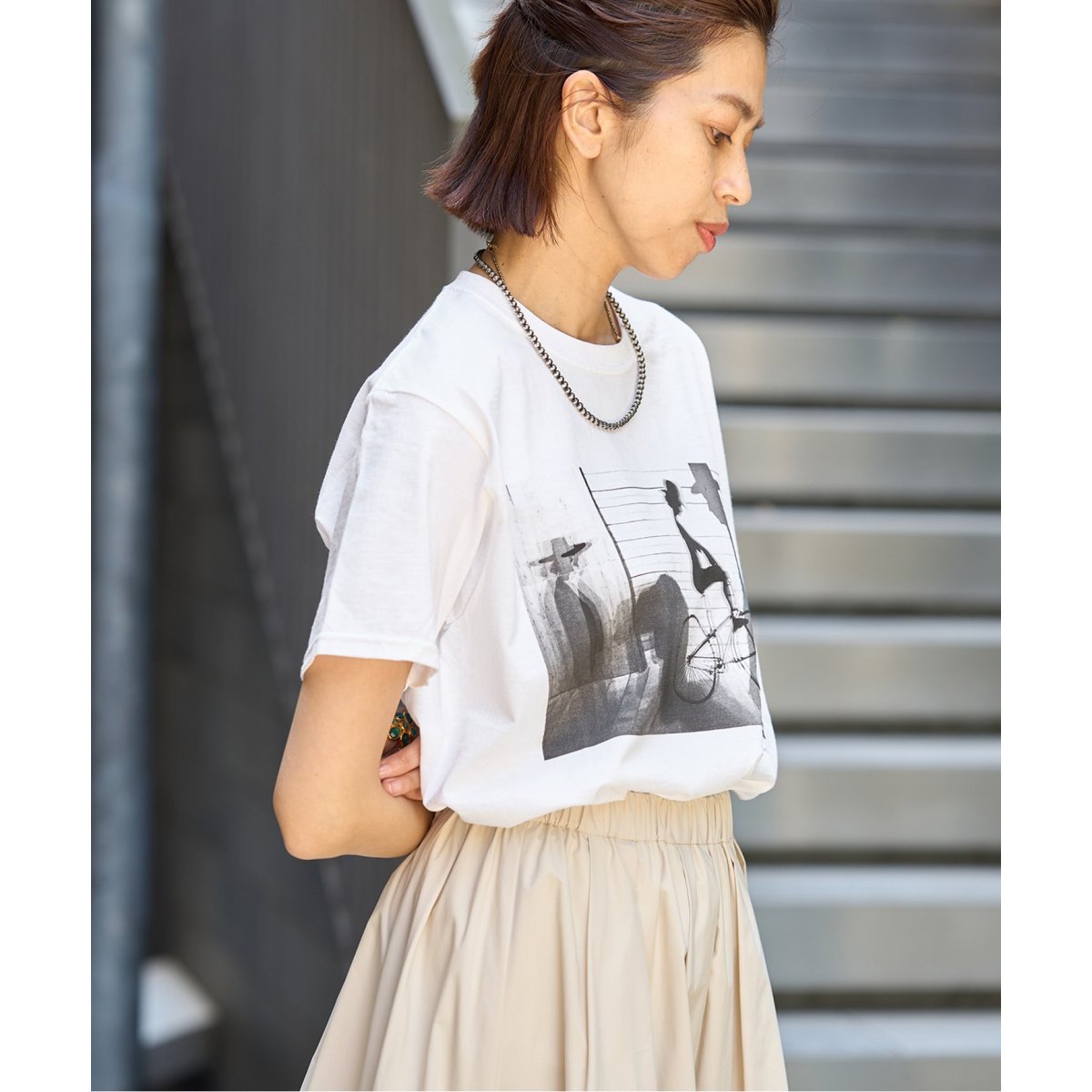 COUTURE D`ADAM/クチュールドアダム】KATE CYCLING TEE | イエナ(IENA