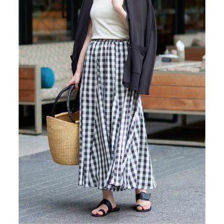 追加2》ギンガムチェック パネルスカート | イエナ(IENA) | マルイ  