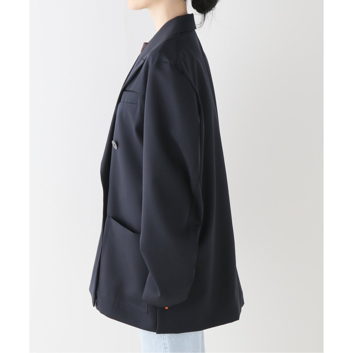 ソフィードール オーバーサイズダブルジャケット ネイビー サイズ36 ソフィードール オーバーサイズダブルジャケット ネイビー