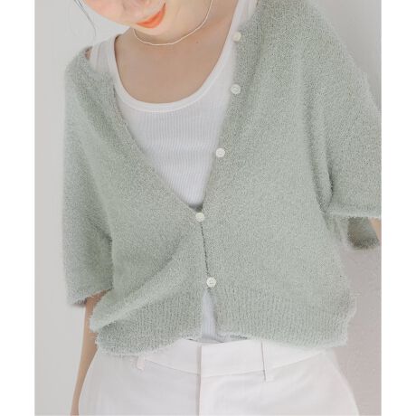 AMOMENTO/アモーメント】FANCY BALLOON CARDIGAN | イエナ(IENA 