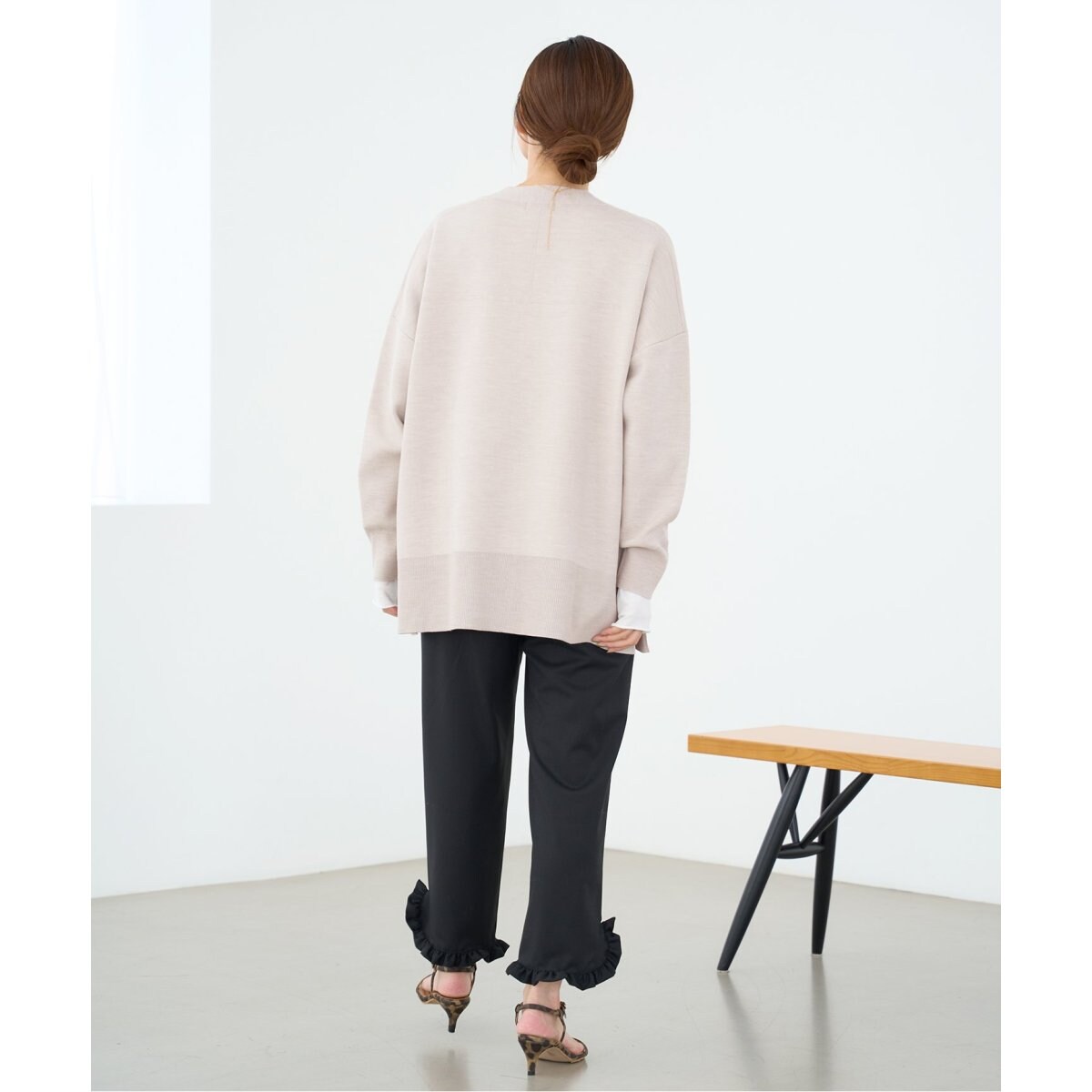 スーパーファインスムース ポンチョカーディガン | イエナ(IENA