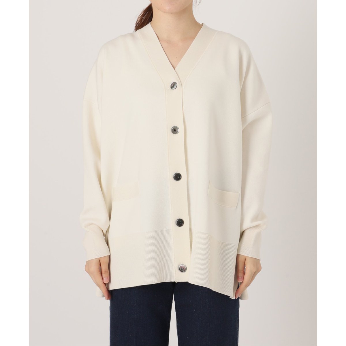 スーパーファインスムース ポンチョカーディガン | イエナ(IENA