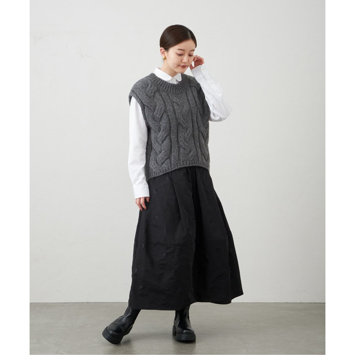 ドットタフタスカート | イエナ(IENA) | マルイウェブチャネル