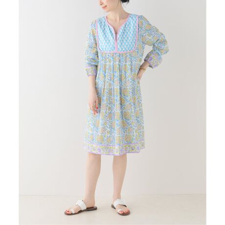 SZ Blockprints/エスゼットブロックプリント】Jaipur Dress | イエナ 