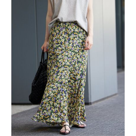 フラワープリントエスカルゴスカート | イエナ(IENA) | マルイウェブ  