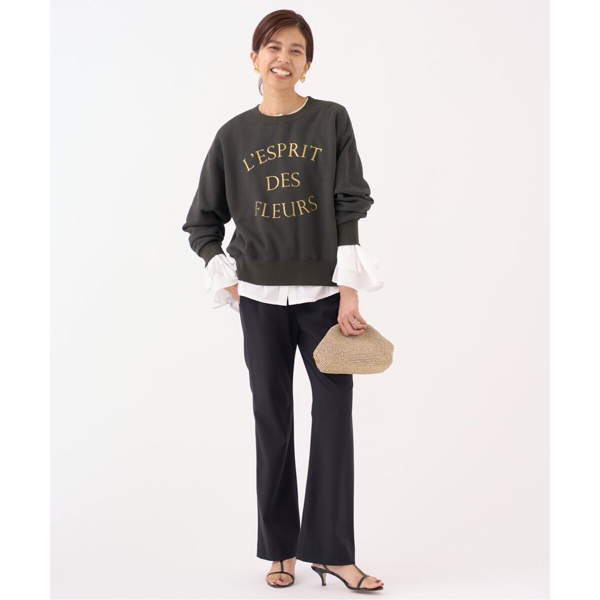 フルールプリントスウェット | イエナ(IENA) | マルイウェブチャネル