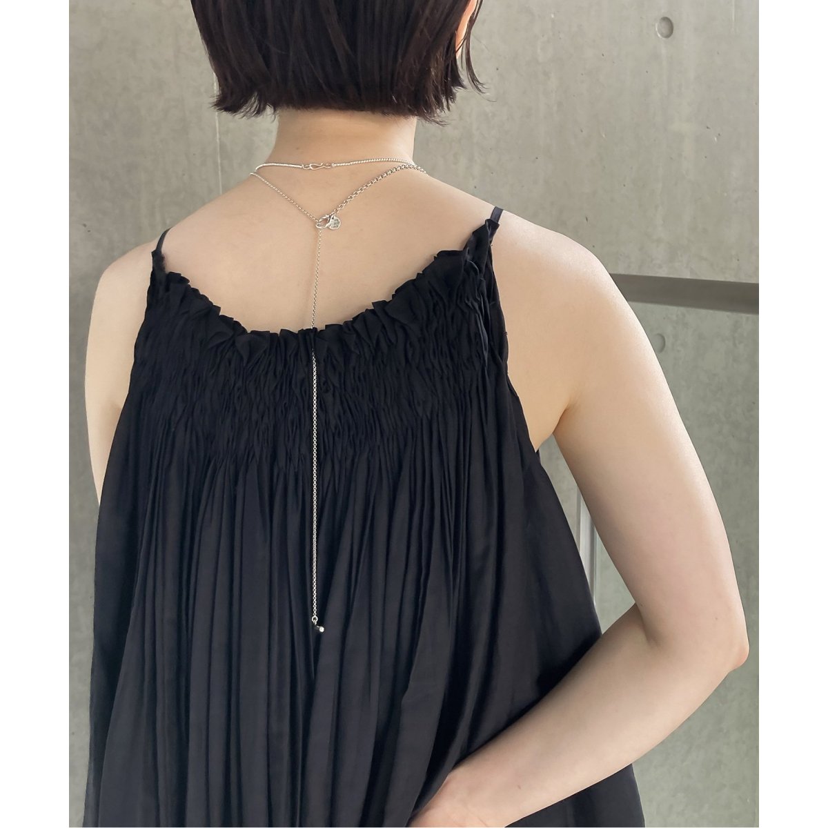 maison シルクコットンギャザーキャミ | イエナ(IENA) | マルイウェブ