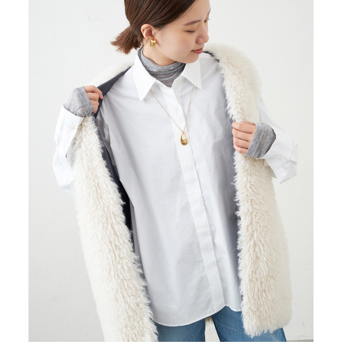 SOMELOS fly frontシャツ | イエナ(IENA) | マルイウェブチャネル