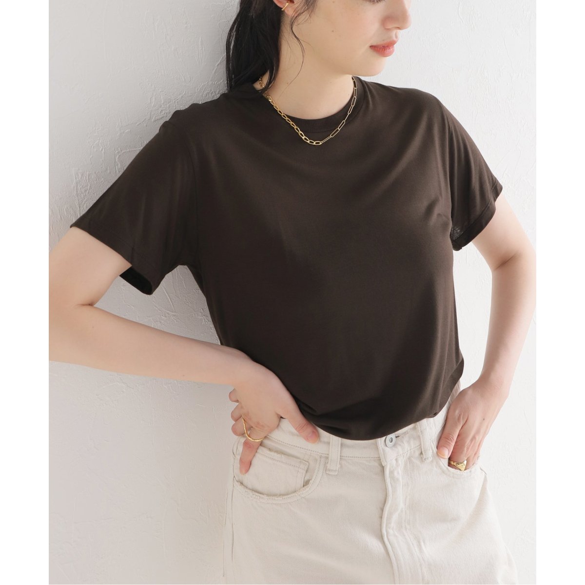 イエナ　ベースレンジ　シャツ BASERANGE/ベースレンジ】 Tシャツ | イエナ(IENA) | マルイウェブチャネル