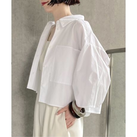追加》maison FABRICA クロップドシャツ | イエナ(IENA) | マルイ 