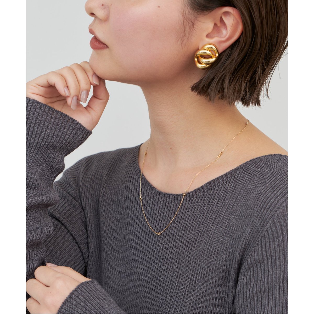 GIGI ジジ 18K 50CM CHAIN ネックレス GIGI ジジ 18K 50CM CHAIN