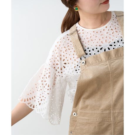 カットワークレース ベルブラウス | イエナ(IENA) | マルイウェブチャネル 