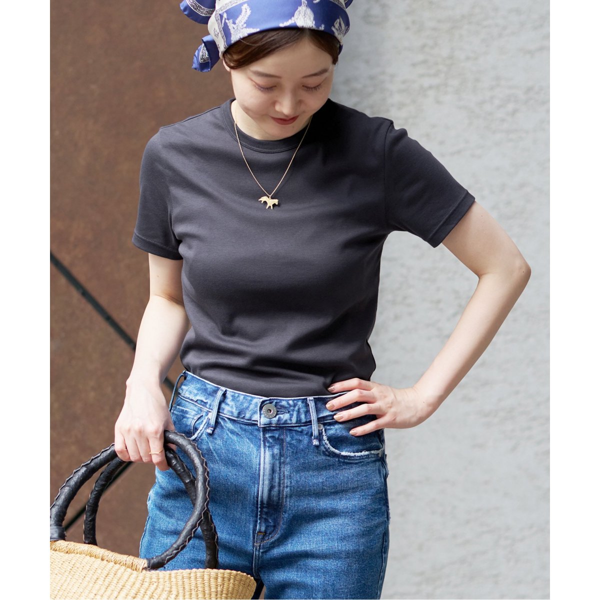 セール】ATON/エイトン 別注 SUVIN FRAISE SS Tシャツ（Tシャツ