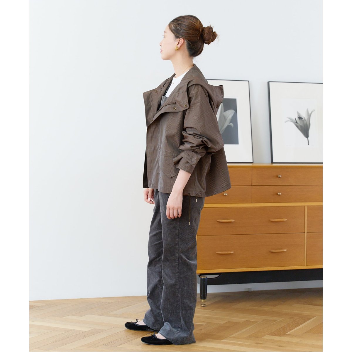 VACHEMENT/ヴァシュモン】 別注 チェックショートブルゾン | イエナ