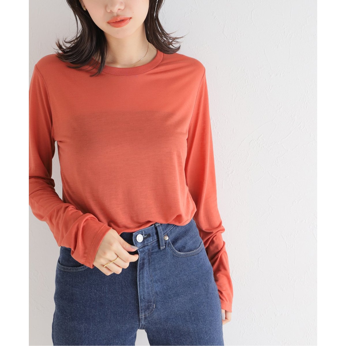 BASERANGE/ベースレンジ】LONG SLEEVE TEE | イエナ(IENA