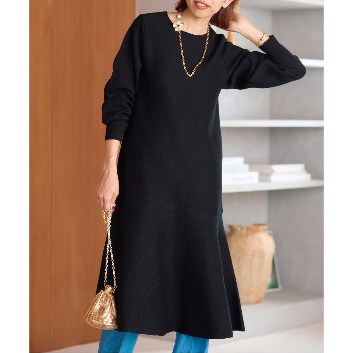 ニットフレアワンピース | イエナ(IENA) | マルイウェブチャネル