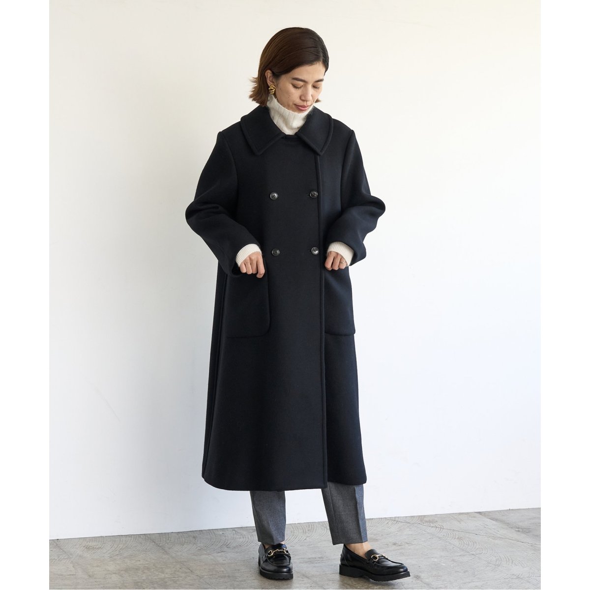 メルトンW前 Aラインコート | イエナ(IENA) | マルイウェブチャネル