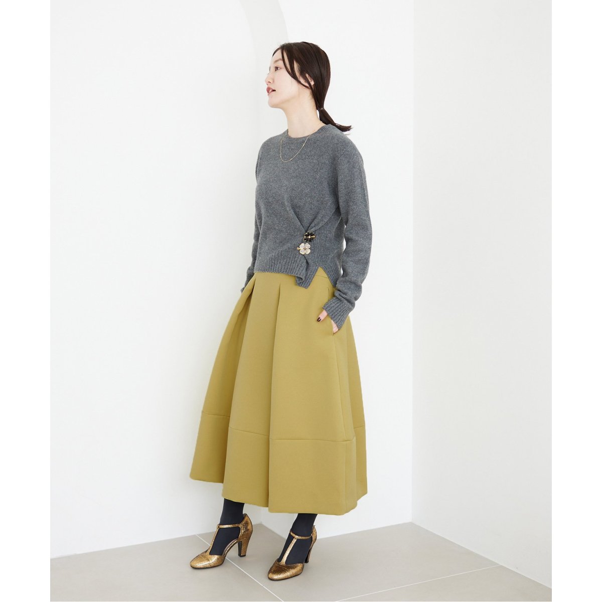 トリプルツイルタックスカート | イエナ(IENA) | マルイウェブチャネル