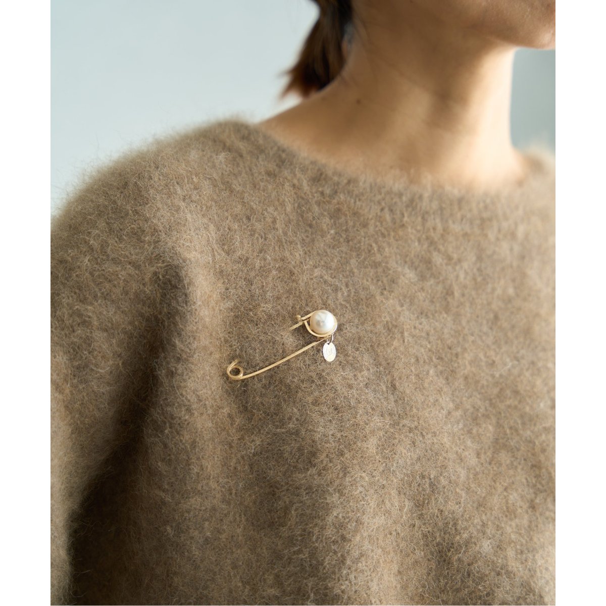 Junco Paris/ジュンコパリ】big glass pearl brooch ブローチ | イエナ