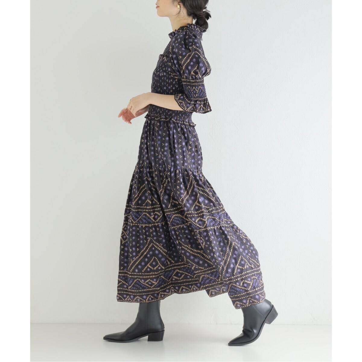 Sea New York/シー ニューヨーク】DELPHINE PUCKER コットンワンピース