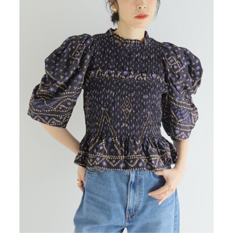 Sea New York/シー ニューヨーク】DELPHINE PUCKER コットントップス 