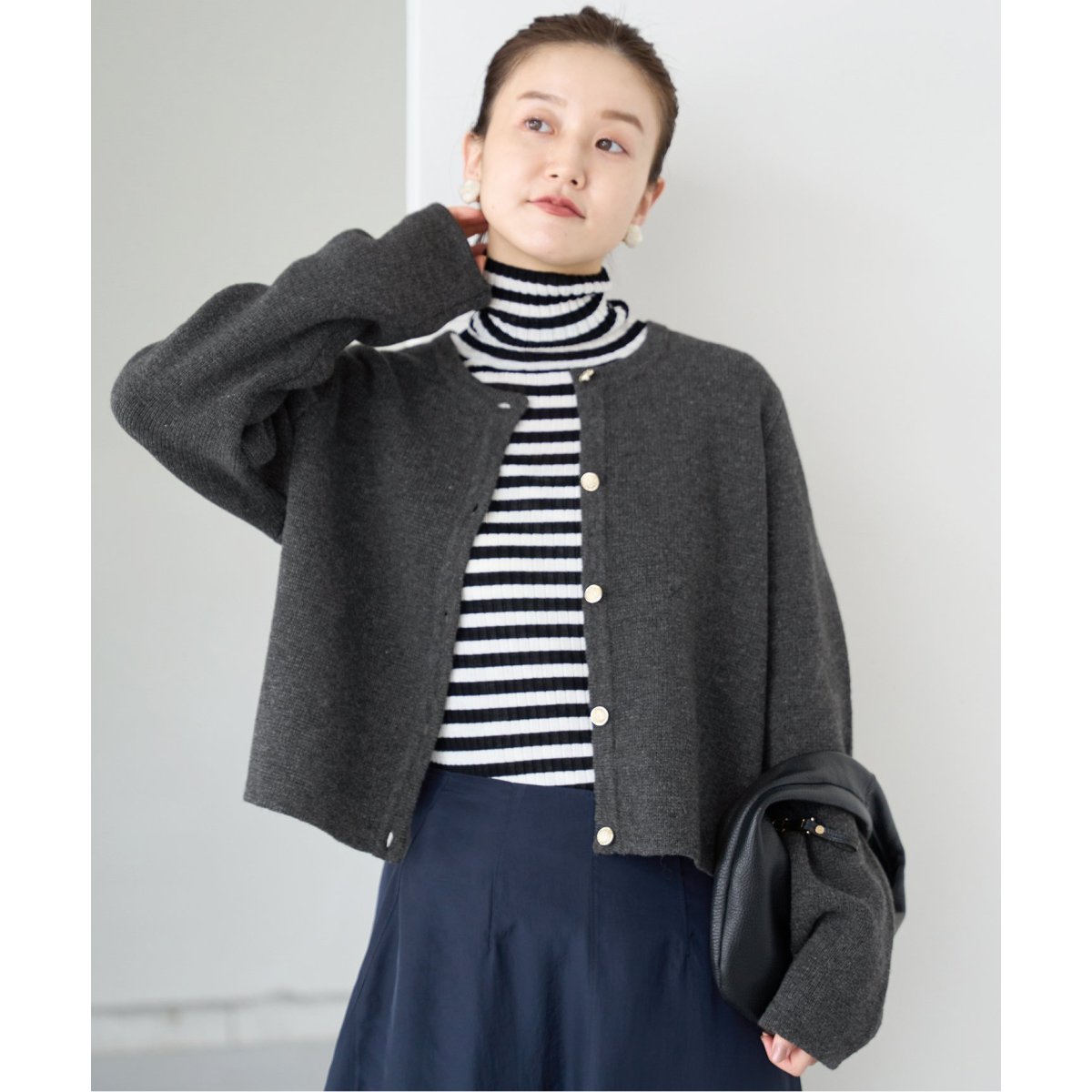 金ボタンニットカーディガン | イエナ(IENA) | マルイウェブチャネル