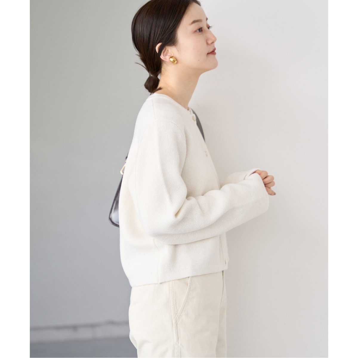 金ボタンニットカーディガン | イエナ(IENA) | マルイウェブチャネル