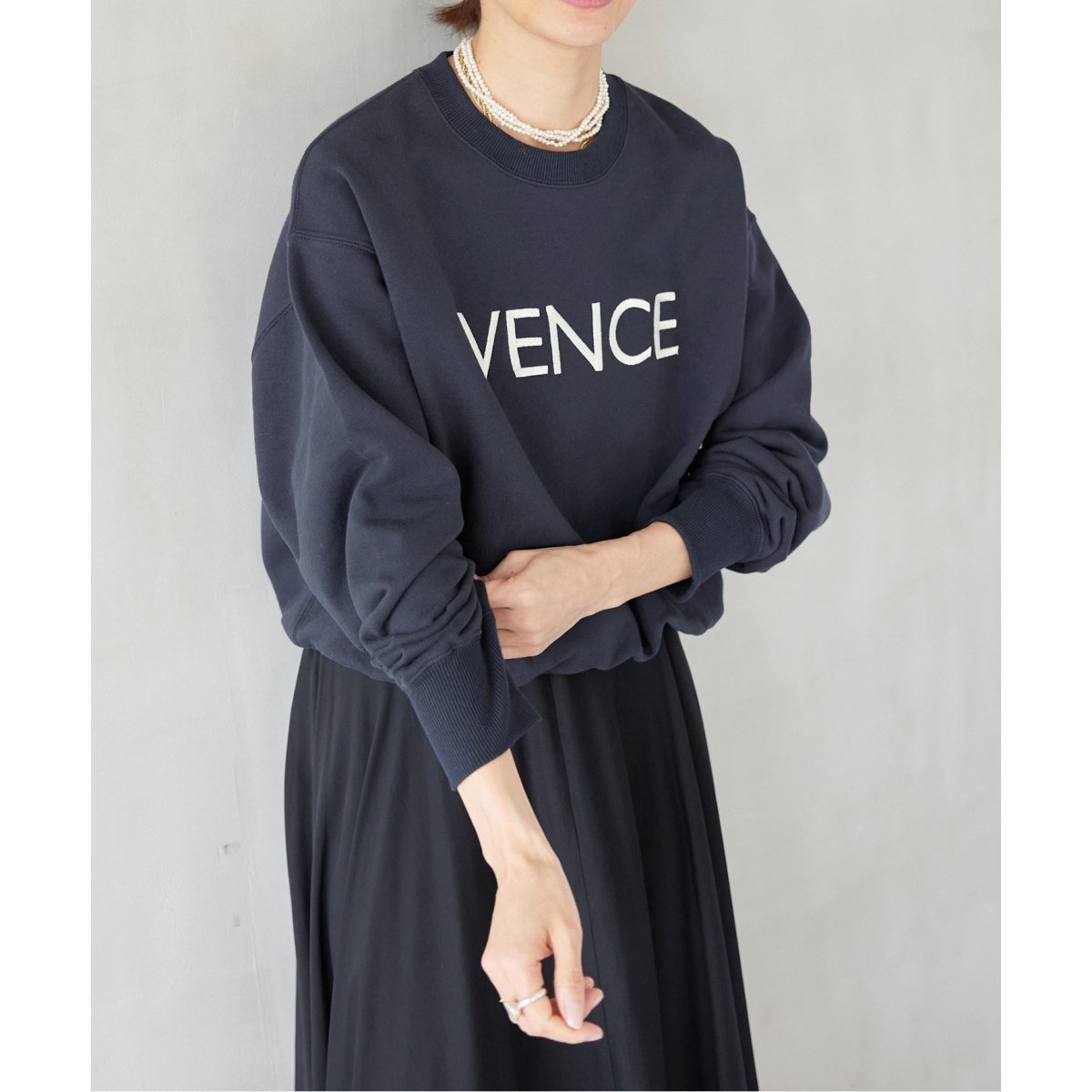 新品!! IENA VENCE ロゴスウェット VENCEロゴスウェット | イエナ(IENA) | マルイウェブチャネル