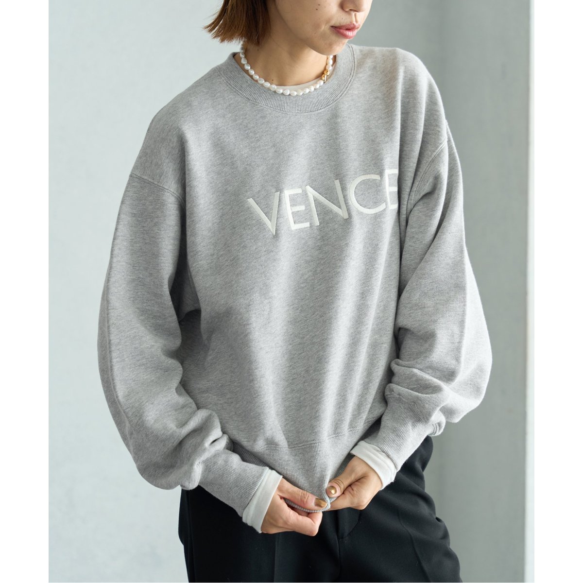 VENCEロゴスウェット | イエナ(IENA) | 23070900947040 | ファッション