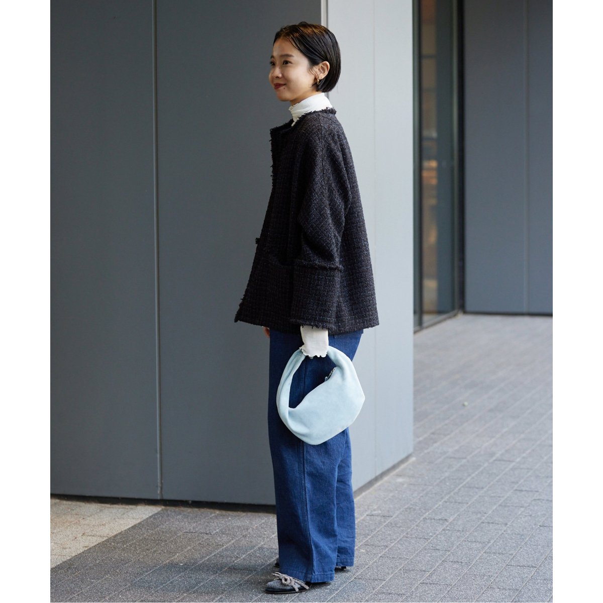 ノーカラーツイード ジャケット | イエナ(IENA) | マルイウェブチャネル