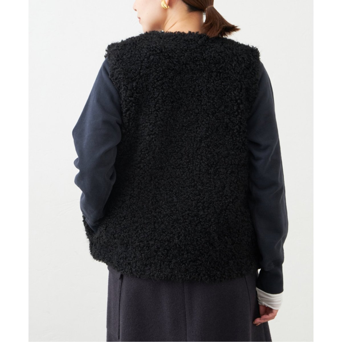 ◆イエナ◆フェイクファーベスト フェイクファーベスト | イエナ(IENA) | マルイウェブチャネル