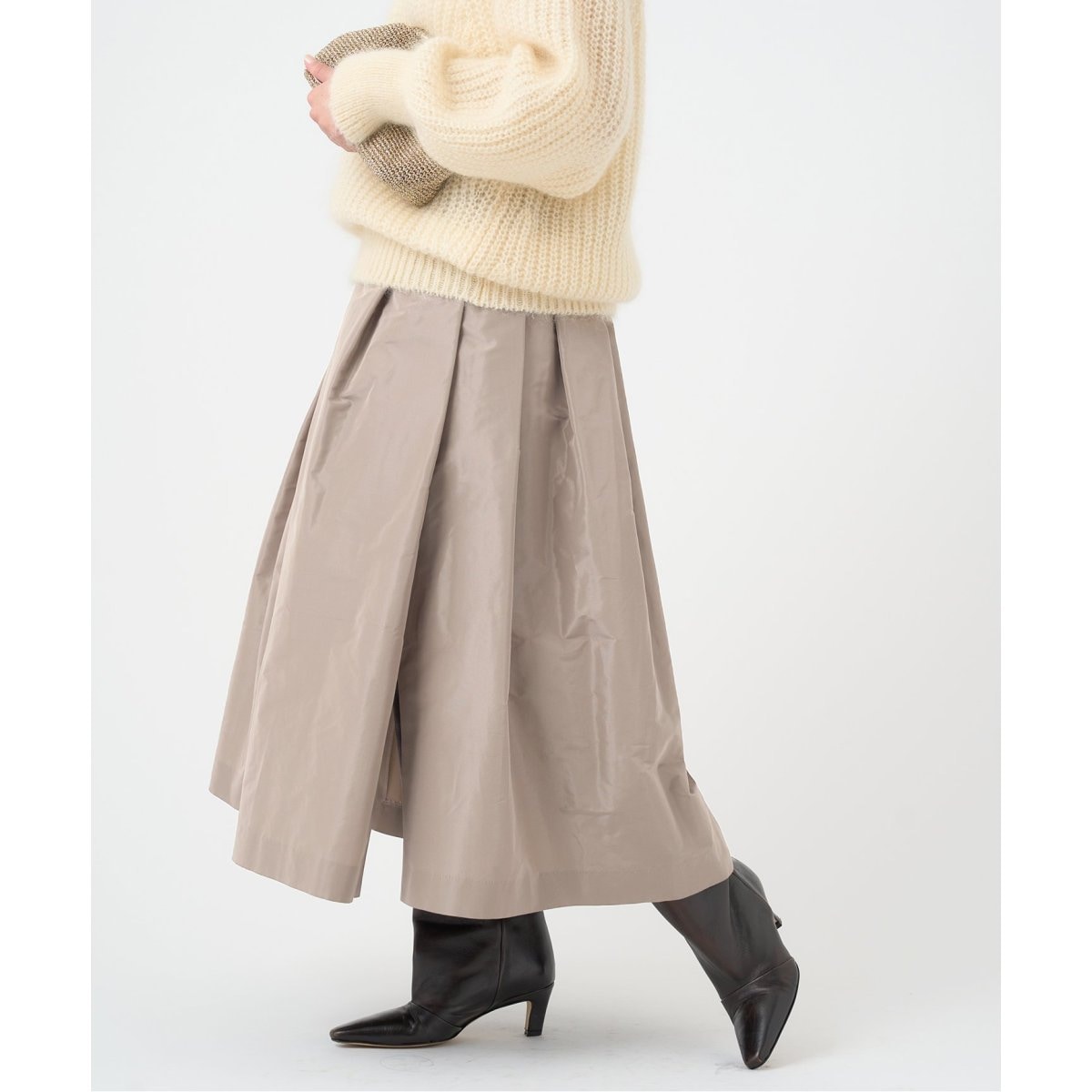 タフタランダムタックスカート | イエナ(IENA) | マルイウェブチャネル