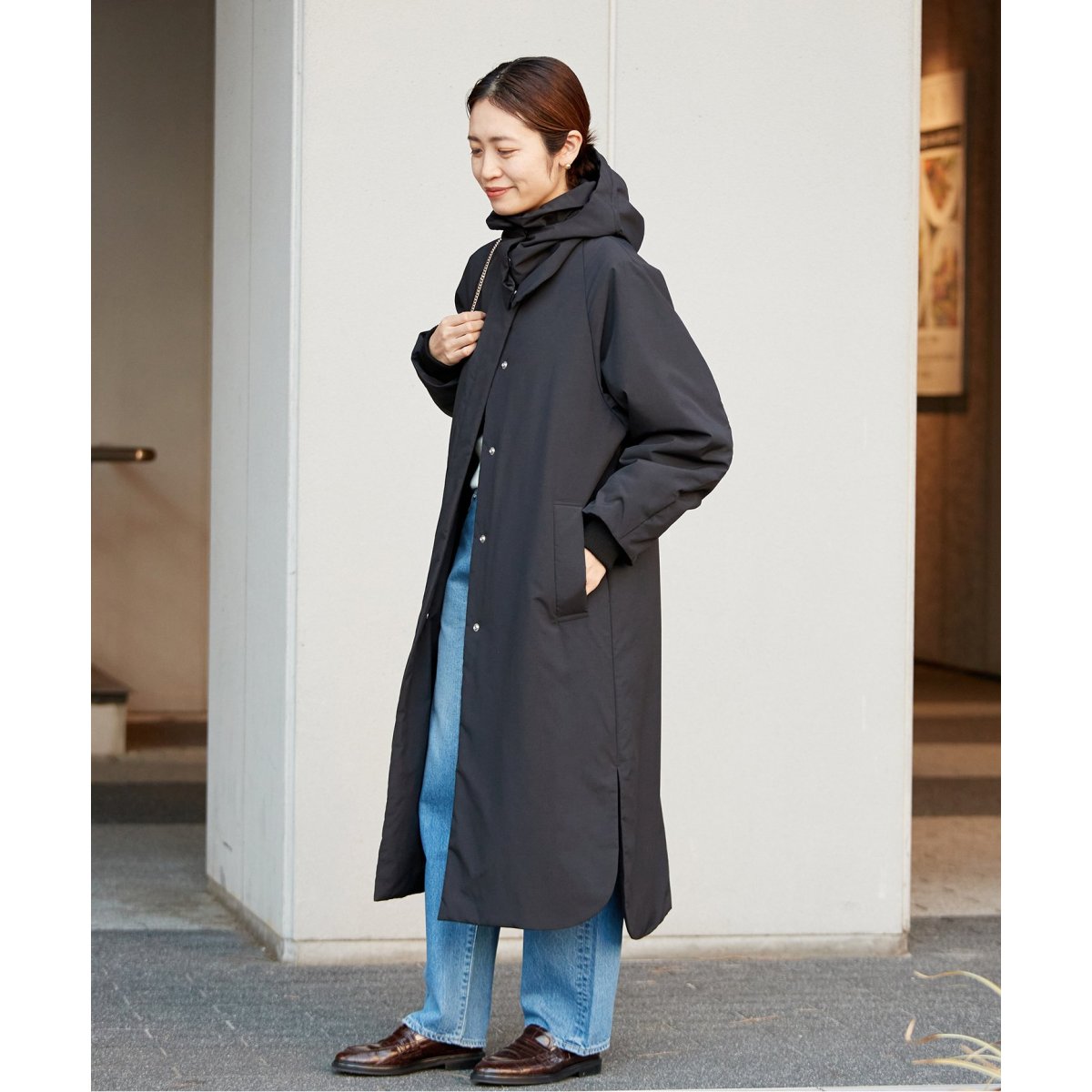 【IENA】PRIMALOFTフィールドコート　ブラック IENA（イエナ）の「PRIMALOFTフィールドコート（その他アウター）」 - WEAR