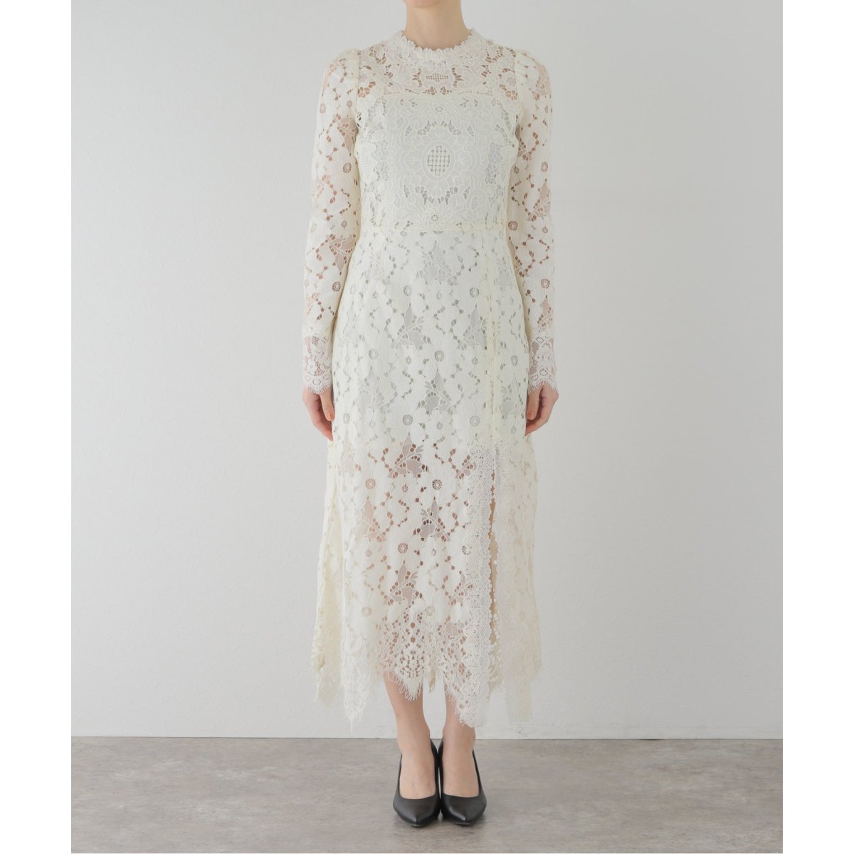 SEA NEW YORK ホワイトレースワンピース SEA NEW YORK/シー ニューヨーク】 DALIA LACE DRESS レース