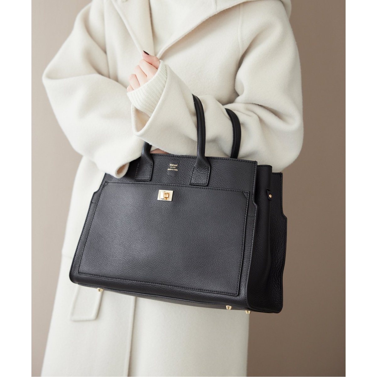 さくら　IENA MANUEL MILANO マニュエルミラノ イエナ IENA 【Manuel MILANO/マニュエルミラノ】レザーバッグ