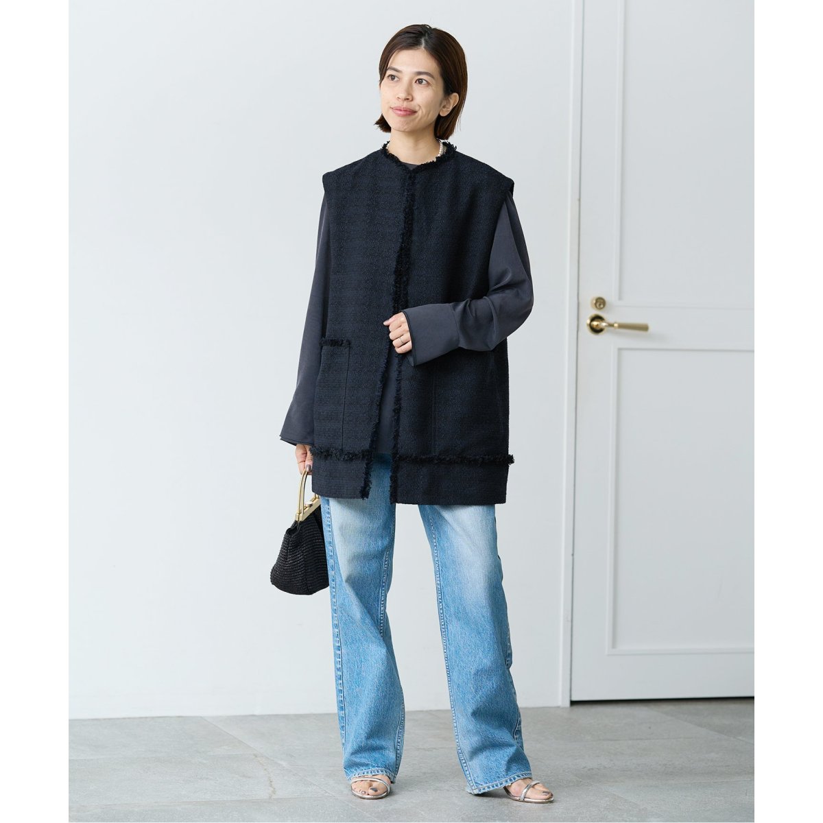 ＆NAVY ドビーツィードジレ | イエナ(IENA) | マルイウェブチャネル