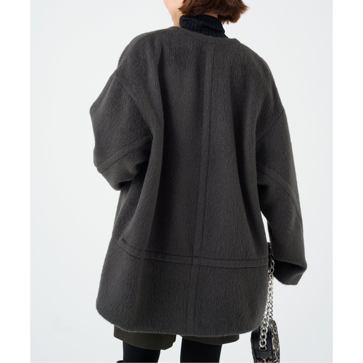モヘアシャギーハーフコート | イエナ(IENA) | マルイウェブチャネル