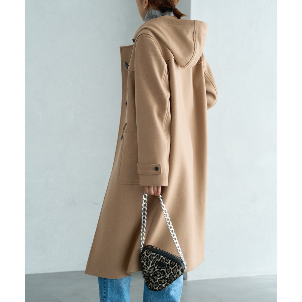 イエナ　ダッフルコート　ロングコート 予約》MONTGOMERY/モンゴメリー 別注 140sパイル ロングダッフルコート