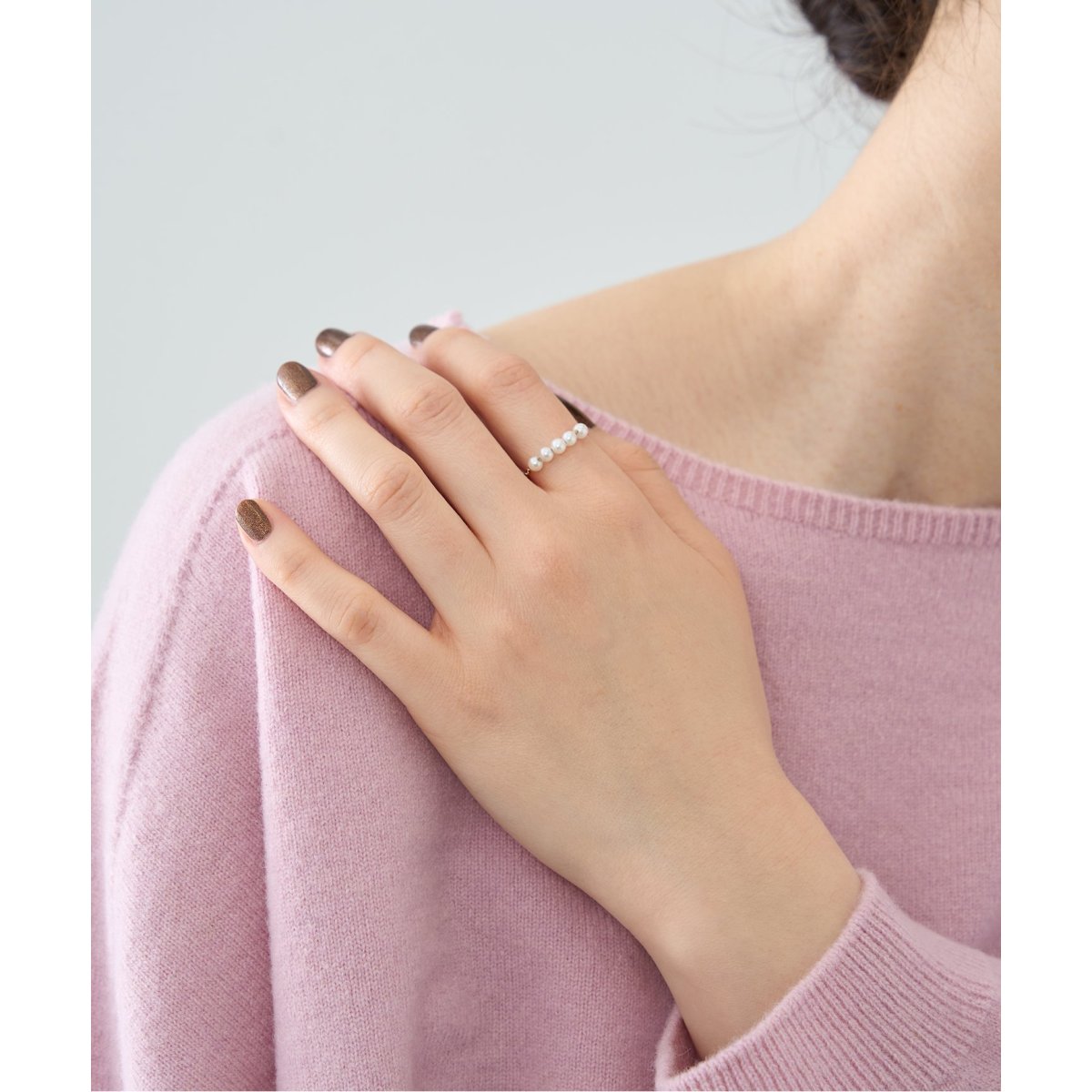 GIGI/ジジ】pour IENA 別注 チェーンパールリング | イエナ(IENA