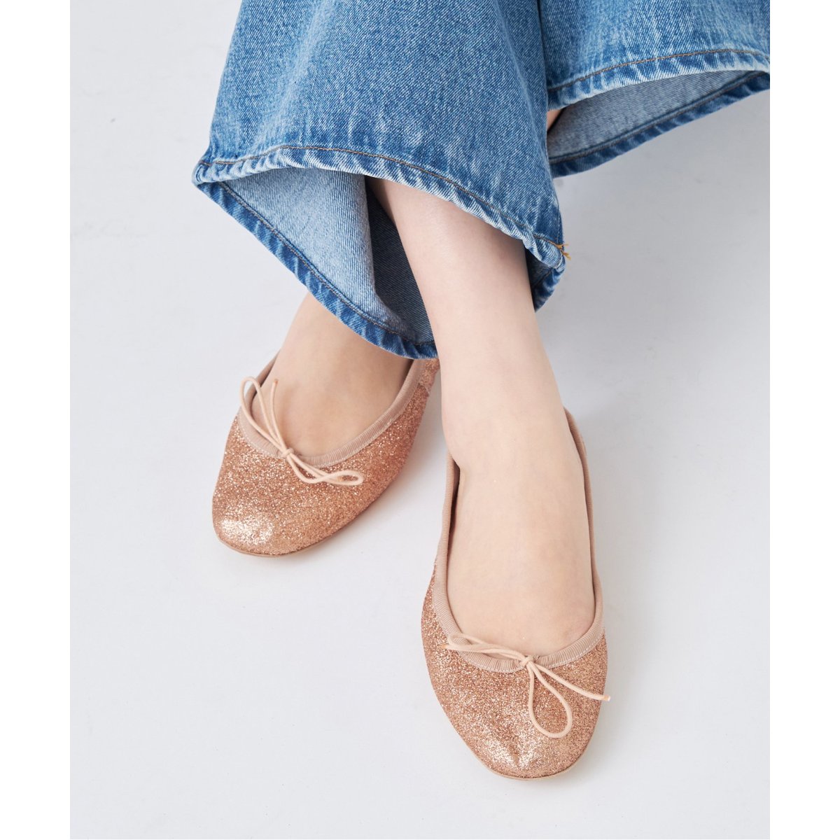 PORSELLI/ポルセリ】グリッターバレエシューズ | イエナ(IENA