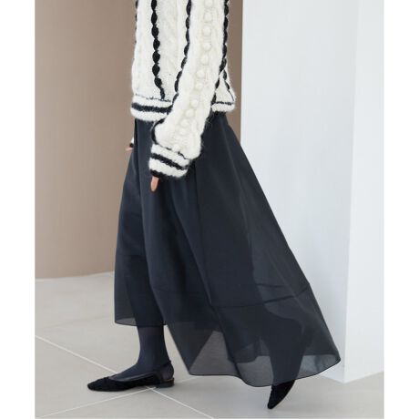 スパンオーガンジーフレアスカート | イエナ(IENA) | マルイウェブチャネル 