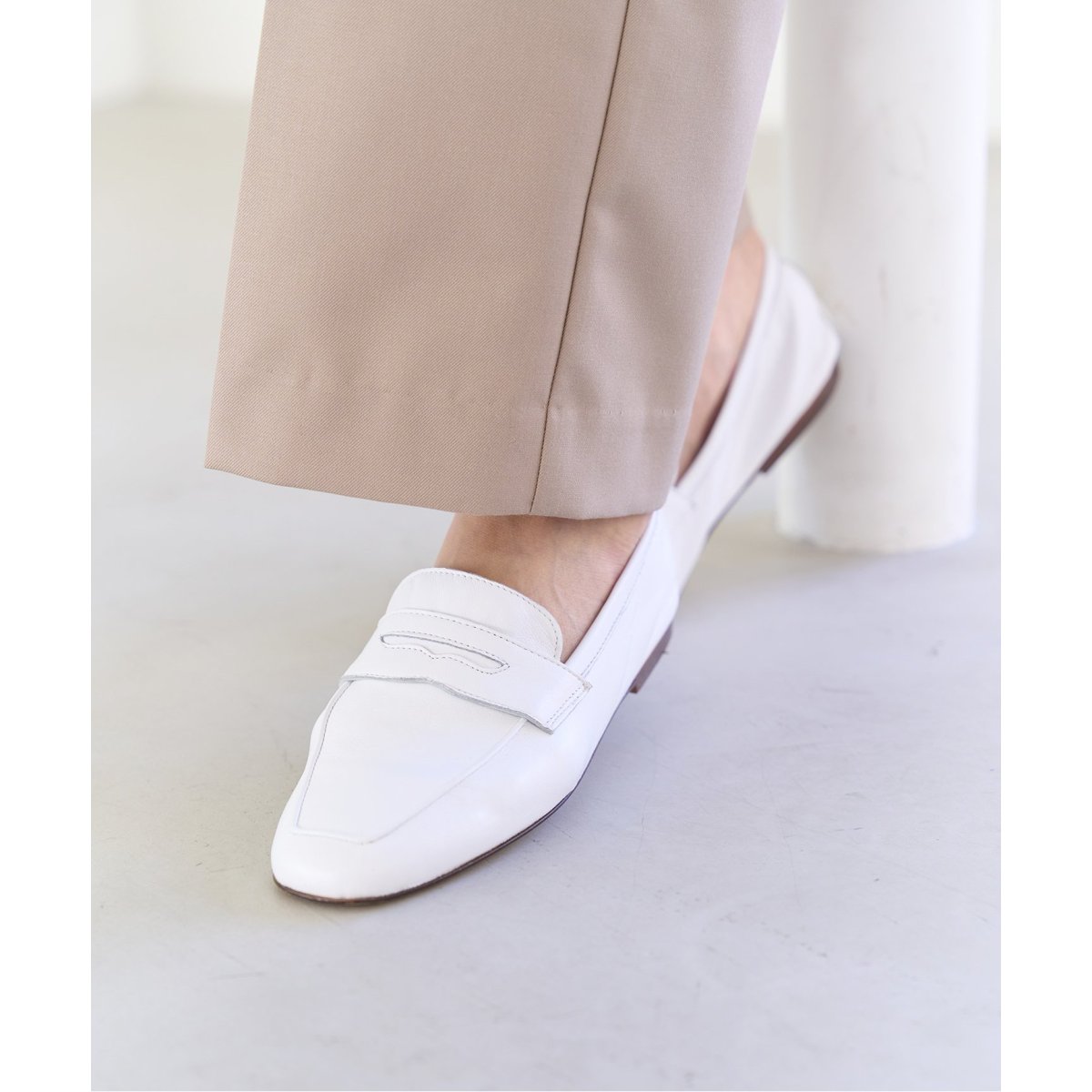 CORSO ROMA 9/コルソローマノーヴェ】ソフトローファー | イエナ(IENA