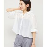 コットンシルククロップドシャツブラウス | イエナ(IENA) | マルイ 