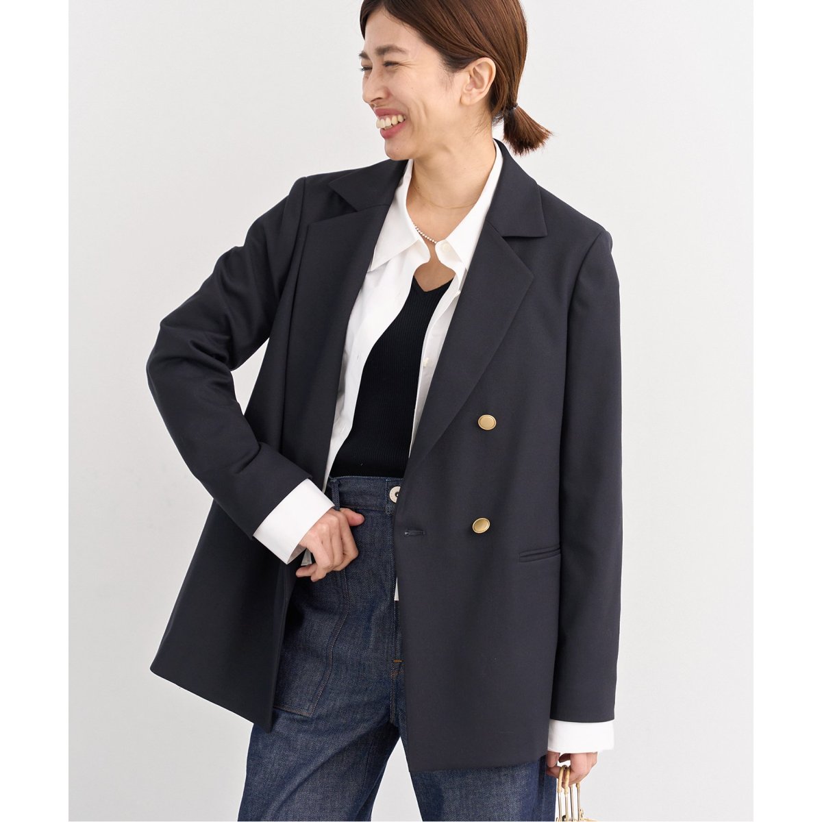 T/Rツイル ダブルブレストジャケット | イエナ(IENA) | マルイウェブ