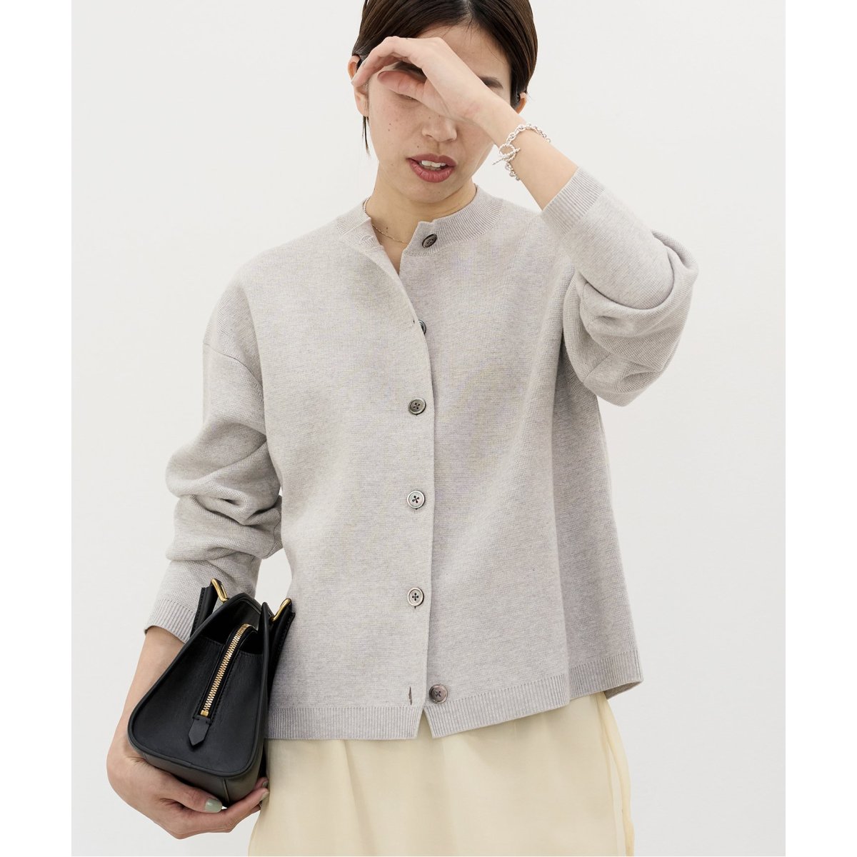 IENA GIZAコットンミラノリブ カーディガン GIZAコットンミラノリブ カーディガン | イエナ(IENA) | マルイウェブ