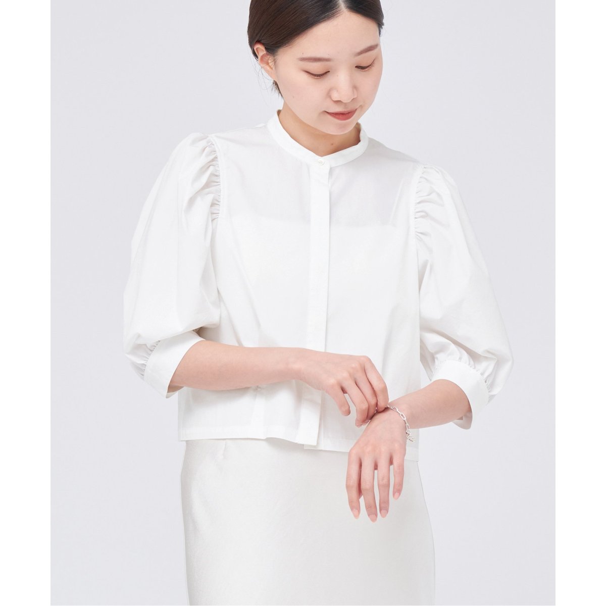 IENA cotton デザインショートブラウス cottonデザインショートブラウス | イエナ(IENA) | マルイウェブ